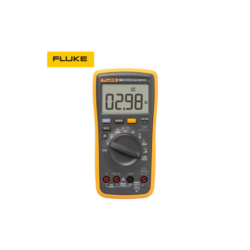 福祿克 Fluke 18B+高精度多功能全自動數(shù)字萬用表